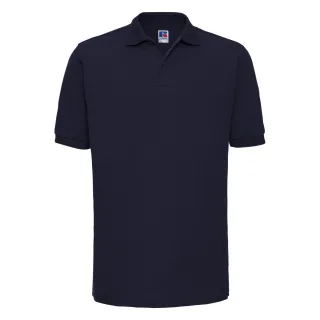 Russell Herren Ripp Polo-Shirt, Kurzarm (Marineblau)