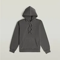 G-STAR Hoodie Modern washed hdd sw ls mit Rippbündchen, Baumwoll-Qualität