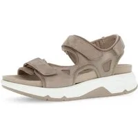 rollingsoft Sandalette Keilabsatz, Riemchensandale mit typischer Laufsohle, G-Weite (weit)