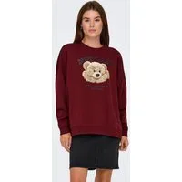 ONLY Sweatshirt ONLBILA L/S BEAR O-NECK SWT
