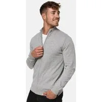 Indicode Strickjacke Herren Lau Herrenstrickjacke