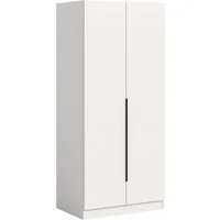 Home affaire Kleiderschrank Skarde Schlafzimmerschrank, Garderobe, Schrank (Otto Bestseller Garderobe Schlafzimmerschrank) Breite: 80 cm, weiß, Kleiderstange, Einlegeboden