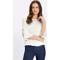 heine Klassische Bluse Bluse 3/4-Arm