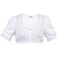 MarJo Dirndlbluse Dirndlbluse Neubrunn off white