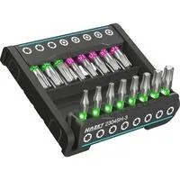 SmartHolder 2304SH-3, Bit-Satz 1/4" schwarz, 16-teilig