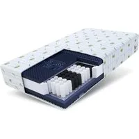 Taschenfederkernmatratze NOIR Matratze 90x200, 140x200, 160x200, 180x200 cm & weitere Größen, FDM, 23 cm hoch, (AloeVera Bezug, profilierter HR-Schaum), Wendematratze mit zwei unterschiedlich festen Liegeseiten