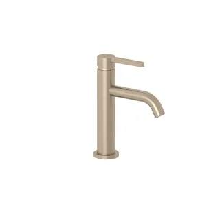 KLUDI NOVA FONTE Pura Waschtisch-Einhandmischer 75 ohne Ablaufgarnitur Stainless Brushed Nickel 20028N515