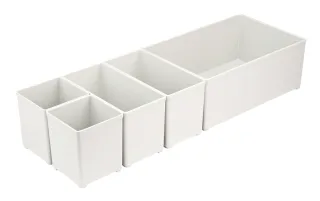 Makita Boxeneinsatz für Storage-Box, 5 Boxen - Höhe 70 mm - P-84171