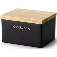 Continenta Vorratsdose, Holz, Keramik, (1-tlg), für Knäckebrot