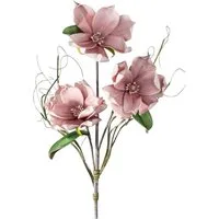 Kunstblume Foam Flower, formano, Höhe 105 cm, Höhe: 105cm, Farbe: Rosa, Motiv: Magnolie