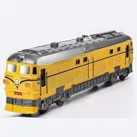 UE Stock Spielzeugeisenbahn-Lokomotive Kinder Eisenbahnspielzeug Spielzeugeisenbahn Lokomotive - Gelb, füt stundenlangen Spaß