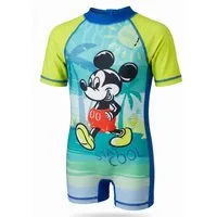Disney Mickey Mouse Badeanzug Mickey Maus Einteiler Kinder Schwimmanzug Badeanzug Gr. 86 bis 116