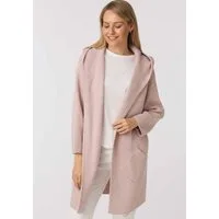 Zwillingsherz Strickjacke Langarm, bequem, Taschen, One Size, ohne Verschluss, Kapuze