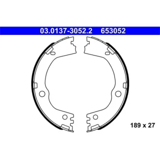 ATE Bremsbackensatz hinten Hyundai Santa Fe 2 Kia Sorento 2