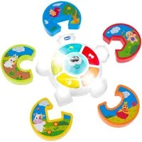 Chicco Lernspielzeug Elektronisches Puzzle - Errate Das Tier, mit Licht und Sound