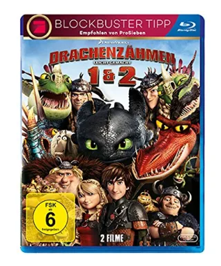 Drachenzähmen leicht gemacht 1 und 2 Doppelbox [Blu-ray]