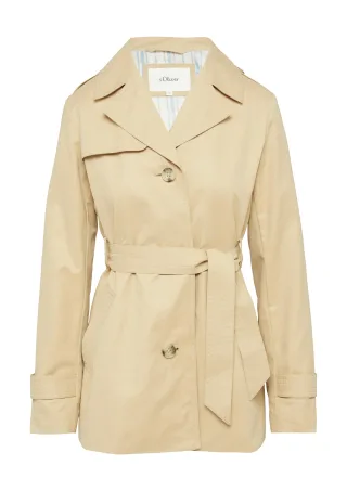 s.Oliver - Outdoor-Jacke beige - Gr. - 42