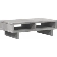 vidaXL Monitorständer Monitorständer Betongrau 50x27x15 cm Holzwerkstoff