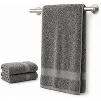 Komfortec Handtücher 100% Baumwolle, 470 g/m², Frottee (2-St), Badetücher 50x100 cm Set, Weich