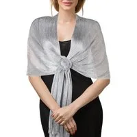 Zaewry Modeschal Schals und -Tücher für Abendveranstaltungen/Hochzeiten/Festkleider, (mit kostenloser Schnalle)