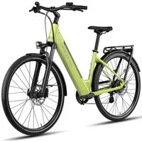 DERUIZ E-Bike Cityrad 28 Zoll für Damen und Herren, Bluetooth+App, Elektrofahrrad 161km, 8 Gang Shimano Altus RD-M310 Schaltwerk, Kettenschaltung, Heckmotor, 644 Wh, (Federgabel mit Lockout, Farb-LCD-Display, Drehmomentsensor), Quartz 2026, nur ca. 2