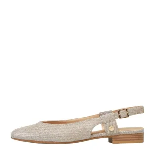 s.Oliver Red Label - Elegante Sling-Ballerinas mit spitzer Kappe von s.Oliver beige - Gr. - 37