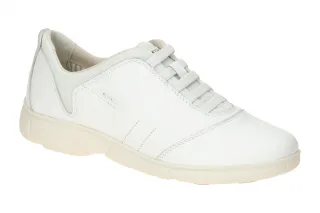 Geox D45VUC 08514 C1001 NEBULA 2.0 B Damen Slipper Wei? - sportliche Halbschu...