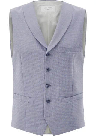 CARL GROSS - CG Warren Weste blau - Gr. - 52