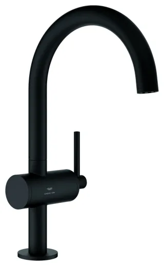 GROHE Einhand-Waschtischbatterie Atrio, 24362 L-Size phantom black, 24362KF0 24362KF0