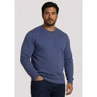 Man's World Plus Rundhalsshirt auch in Grosse Größen bis Gr. 7XL Bauch-Fit (2-er Pack) normaler Schnitt, Langarm, unifarbenes Basic