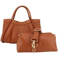 BRISE TASCHE Schultertasche Brise – 2in1 Echtleder Schultertasche mit Mini-Bag