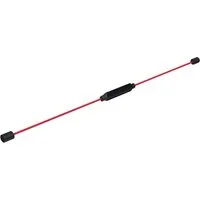 GORILLA SPORTS Yogamatte Schwungstab Rot/Schwarz 160 cm (1-St)