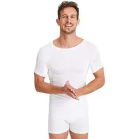 FINN Design Funktionsunterhemd Wasserabweisendes Anti-Schweiß Shirt Herren mit Rundhals Schutz vor Schweißflecken und Schweißgeruch am gesamten Oberkörper