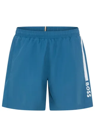 BOSS Badeshorts "Dolphin" mit seitlichem Kontraststreifen