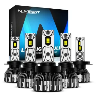 NOVSIGHT A500-T2 160W High Power 2PCS33,000LM DC9-32V Car LED Headlights 6500K Cool White IP68 Waterproof