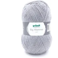 Gründl Wolle 400g Big Mamma uni Großknäuel Strickgarn Häkelgarn Häkelwolle, 1040,00 m (Wolle zum Stricken und Häkeln, pflegeleicht, waschbar, schnell trocknend, wollartiger Charakter), Wolle ohne Schurwolle