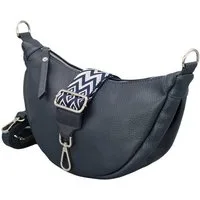 Adel Bags Schultertasche DIANA Halbmond Tasche Leder, Umhängetasche für Damen, Gürteltaschen, echt Leder, Made in Italy