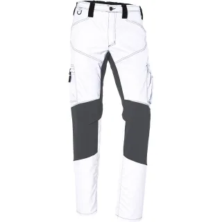 KÜBLER ACTIVIQ Stretchhose weiß/anthrazit 98 - 2850 5231-1097-98