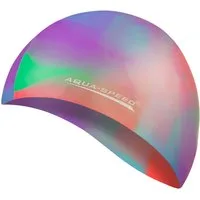 Aqua Speed Badekappe Batik-Style Schwimmkappe – Perfekter Halt & lebendige Farben (Komfortabel & leicht – für Freizeit, Wettkampf & Training), Langlebig & formbeständig – für intensives Schwimmen geeignet