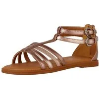 Geox Geox Sandalen Lederimitat/Textil Riemchensandalette
