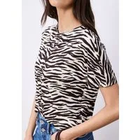 STREET ONE T-Shirt mit Zebra Print