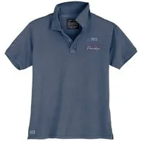 redfield Poloshirt Redfield Übergrößen Poloshirt SURFING denimblau