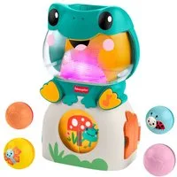Fisher-Price® Lernspielzeug Leuchtender und rollender Frosch, mit Musik, Lichtern und Geräuschen