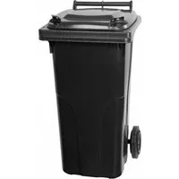 PROREGAL® Mülltrennsystem Mülltonne MGB 120 Liter HDPE-Kunststoff Gelb
