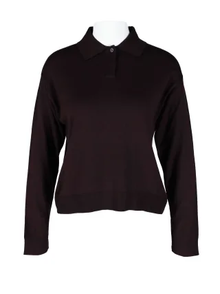 MANGO - PULLOVER LUCCAP, GRANATE - Gr. - S