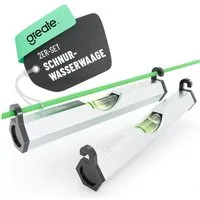 greate. Wasserwaage 2x Schnurwasserwaage aus Aluminium - Schnurwaage - Wasserwaage Schnur, (2 St)