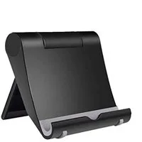 XGODY Smartphone-Halterung, (bis 10 Zoll, 2-tlg., Mini Portabler Handy Halter Büro Tisch Ständer Halterung Multi Winkel)
