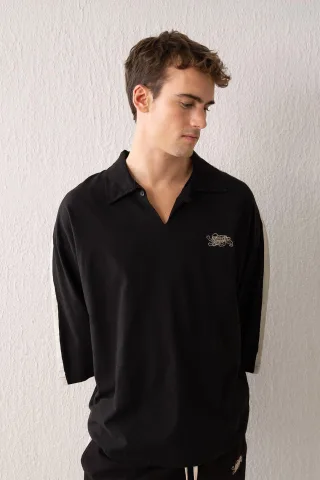 Herren Baumwoll Polo T-Shirt