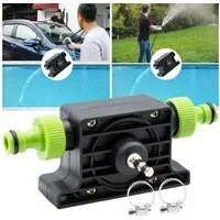 Casativo Wasserpumpe Bohrmaschinenpumpe 1200L/h, inkl. Klick-Adaptern & Schellen (1-tlg), Ideal fürs Camping und zum Befüllen von Pools