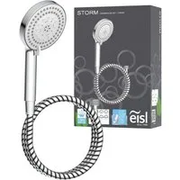Eisl Brausegarnitur STORM, Höhe 24 cm, 7 Strahlart(en), wassersparend, Antikalk, 7-fach verstellbar, Wasserstoppfunktion
